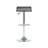 Rosmini Swivel Upholstered Adjustable Height Counter Stool-432433982
