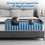 Matelas hybride en mousse à mémoire de forme à refroidissement moyen 8 po / 10 po / 12 po Alwyn Home - CertiPUR-US, OEKO-TEX, certifié SGS-1691077094-1691077102