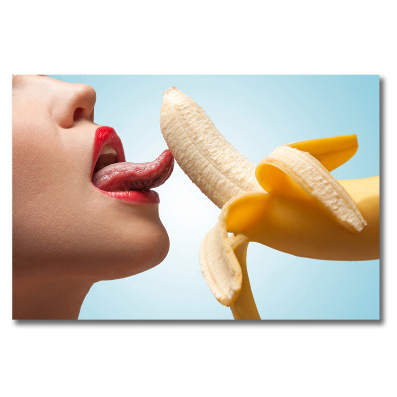 Going Bananas - Photographie sans cadre, H 16 po x l 20 po x P 1,5 po, Acrylique