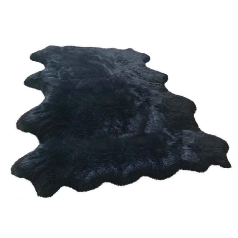 Tapis noir Wiesner, Nouveauté 6 pi x 8 pi