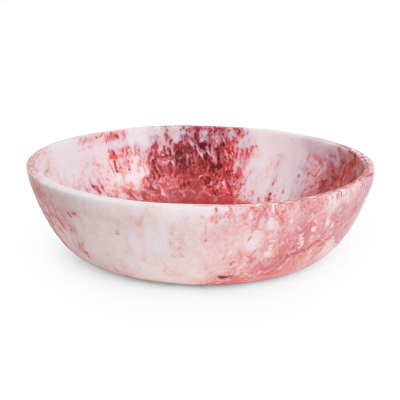 Bol moyen en résine Isanti , Rouge