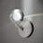 Double Bubble Aluminum LED Armed Sconce-69526491