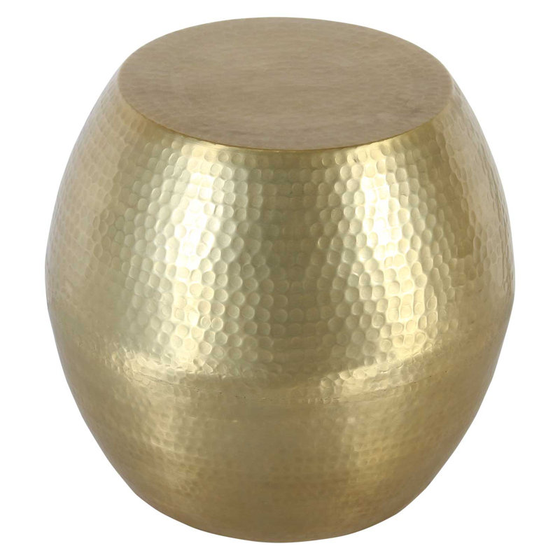 Hizer Block Coffee Table, Gold