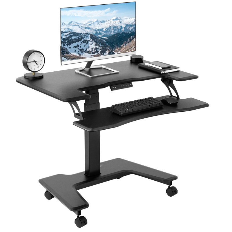 Bureau debout à hauteur variable et mobile 36 po Vivo, DESK-V111VT
