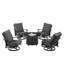 Paigen Outdoor 6 - Piece Conversation Set-1408093256