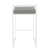 Grey Seat/White Frame