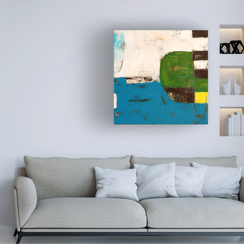 Wrapped Canvas Wall Art - Erin Ashley  'Breaking for Spring' Wall Art for Living Room, Bedroom, or Office Décor  - 18x18