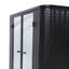 Armoire de salle de bain murale noire avec miroir-69164729