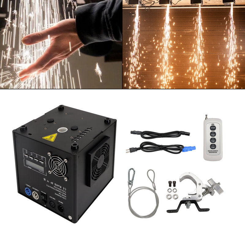 700W Cold Spark Downward Firework Machine