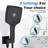 Shower & Tub Systems with 14" Rain Head and High Pressure Handheld, Celling Mount, Rough in-Valve-84788065