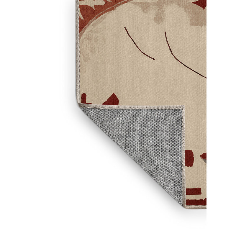 Chiseled Pathways Rug, Round 6'