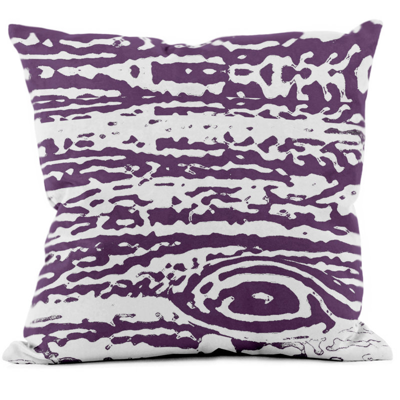 Résumé décoratif Coussin, 16" H x 16" W, Lake Blue