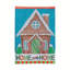 Drapeau de jardin Gingerbread Home Sweet Home