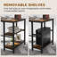 Andrick Metal Base Computer Desk