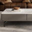 Table basse en cuir italien-147090866