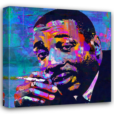 " Dick Gregory " by Stephen Chambers Painting Print