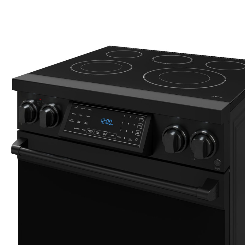 Gordon Ramsay by THOR Kitchen 30 Inch Professional Electric Range with Tilt Panel Touch Control , Matte Black