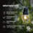 Pro 12-Light 27 ft. Outdoor Solar LED 1-Watt White Bulb String Lights-1469578896