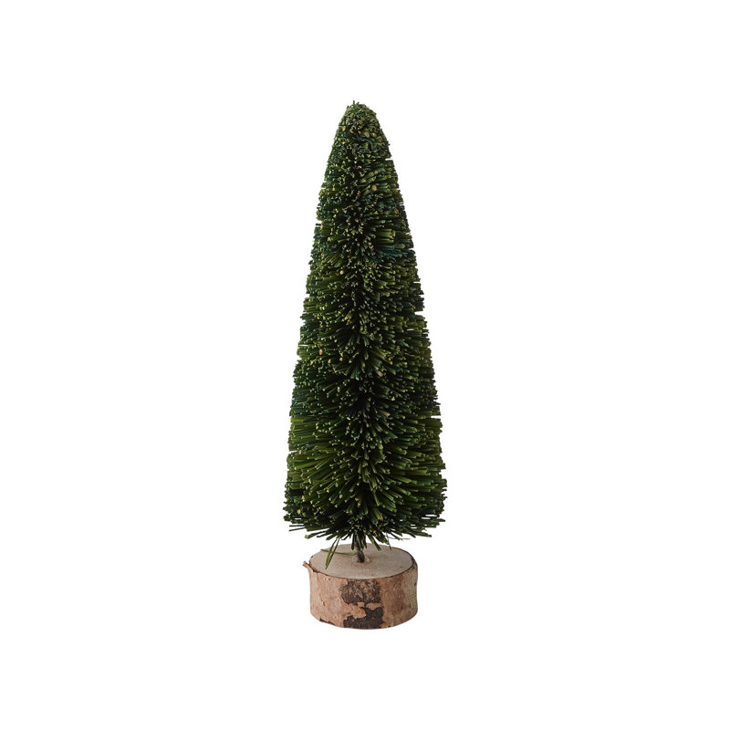 Arbre de Noël, Vert, H 10,75 po x l 3,75 po x P 3,75 po