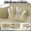 Chaises longues spacieuses de patio, chaise en rotin moderne en acier pour la maison