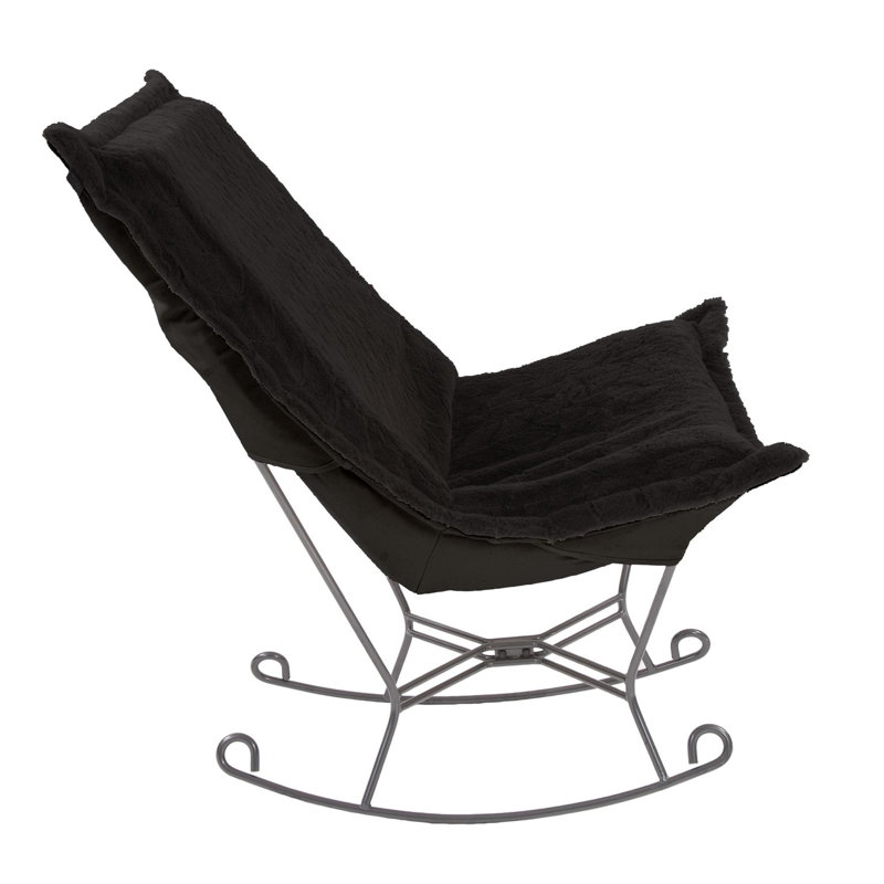 Volant Puff Rocker Angora Ébène, Ébène