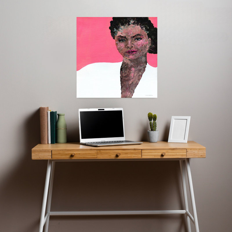 Perfect Poise, art contemporain abstrait, H 18 po x l 18 po