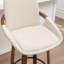 Swivel Upholstered Counter Stool-524958414-524958412