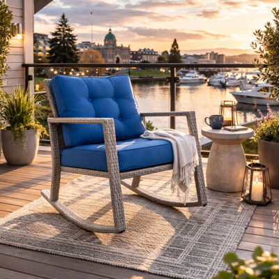 Eissa Wicker Outdoor Chair