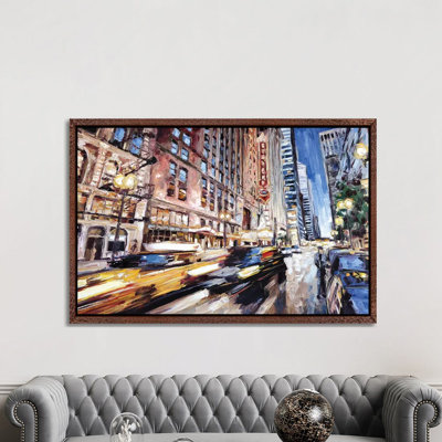 Randolph Street 1 Piece Painting on Canvas