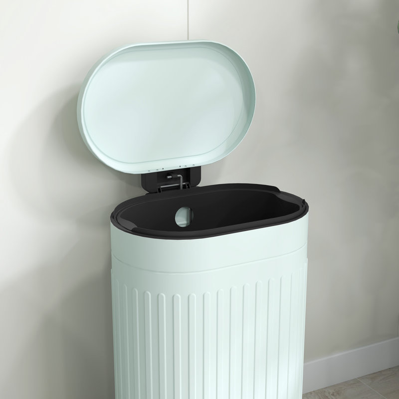 Shontrell Metal,Plastic Step On Rubbish Bin,Waste Bin - 7.9L