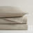 4-Piece 100% Cotton Flannel Printed Sheet Set,Beige/White Stripes-122818050-122818051