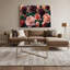 «Botanical Roses», art mural sur toile brune-1766668946