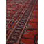 Tapis unique rouge 4 pi 5 po x 29 pi 10 po Bokhara