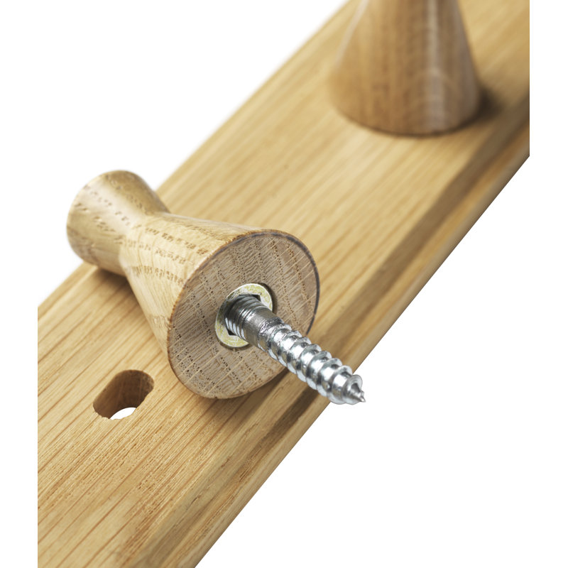 Alle 3 - Hook Wall Mounted Coat Rack