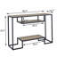Table d'appoint avec 2 tablettes Country Oak