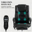 Ergonomic Office Chair With Massage, Reclining Footrest For Ultimate All-Day Comfort And Relaxation