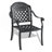 3-Piece Set Of Cast Aluminum Patio Furniture With Cushions-1497814726