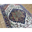 Tapis de couloir noué à la main ivoire à motif géométrique Serapi-1426824864