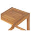 Table d'appoint en bois d'acacia Ashwell
