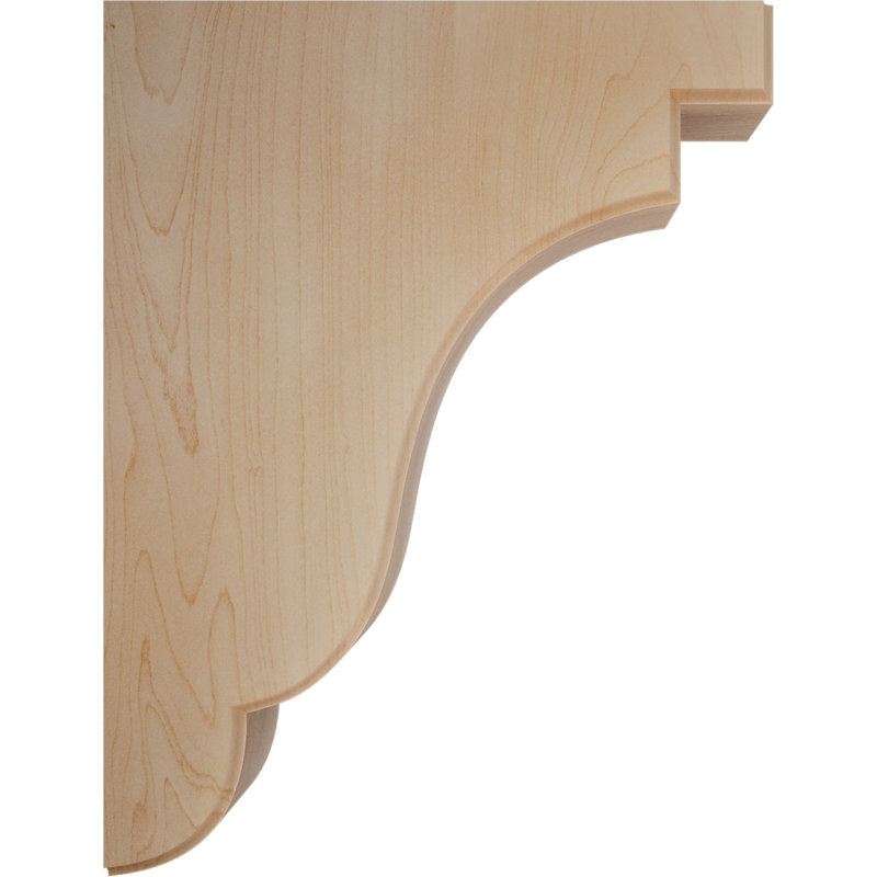 Support Bedford, Érable, 5,25 po X P 7,25 po X P 9,5 po H