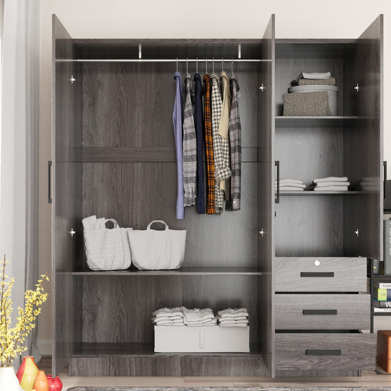 Armoire Kneeland, Gris
