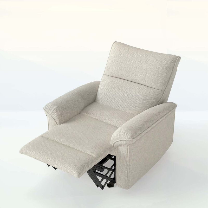 Wall Hugger Recliner, Beige/Gray