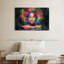 Afro Hair Splash sur impression sur toile-1391711330