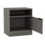 Swarn 114.3cm W Solid Wood Bedside Table-1295074759