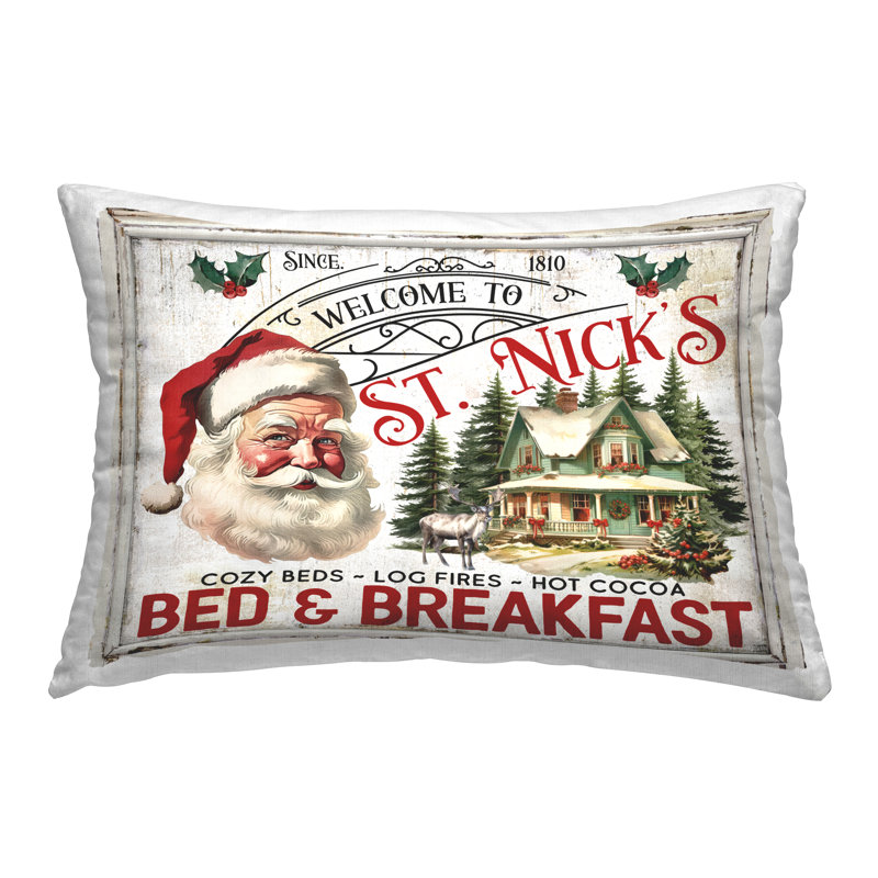 Coussin décoratif St Nick's Bed & Breakfast