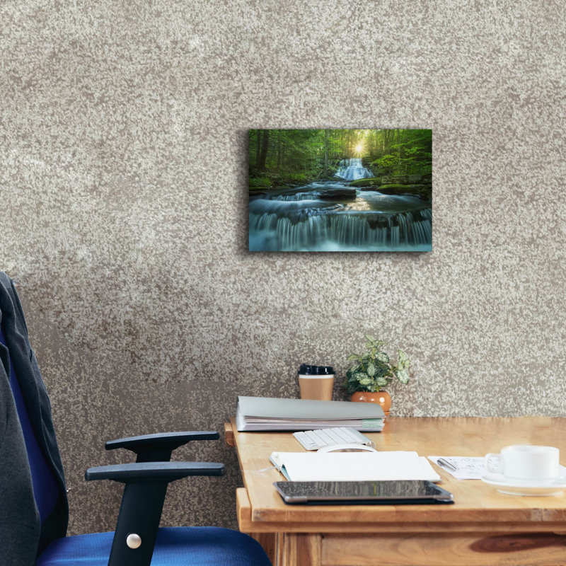 «Sublime» par Patrick Zephyr, art mural sur toile, H 12 po x l 18 po x P 0,75 po