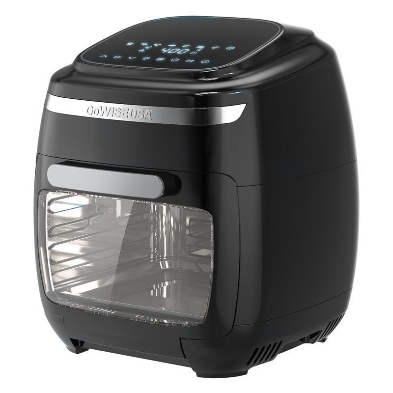 GoWISE USA 11.6 Liter Multi Air Fryer, Black