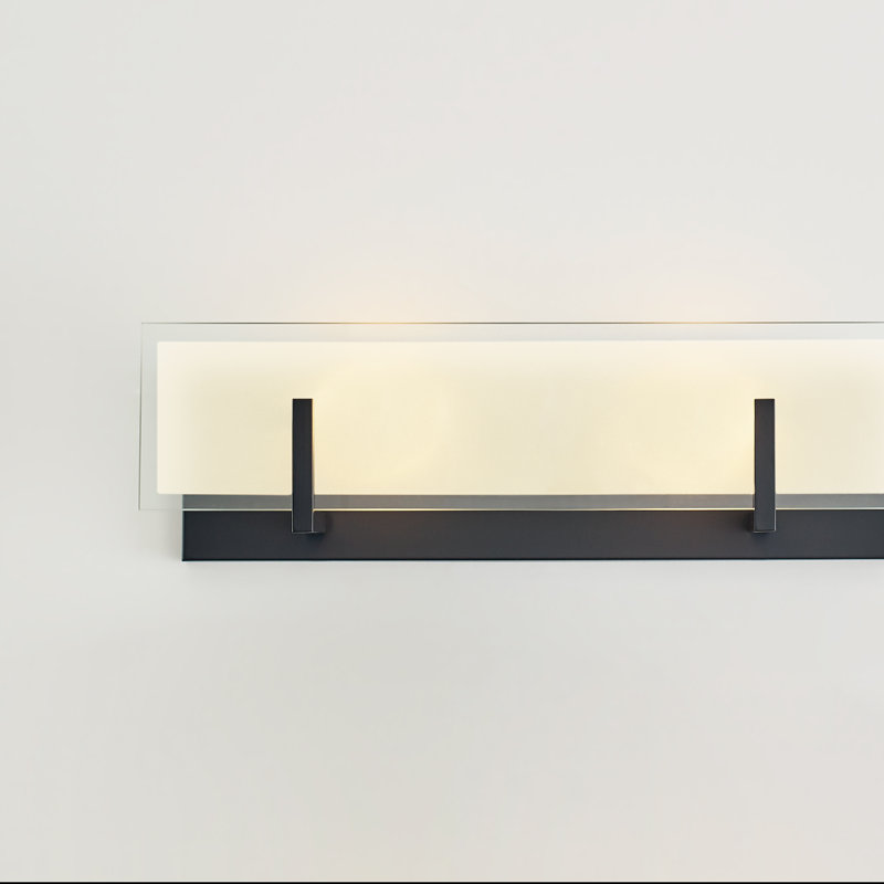 Syll - Light LED Vanity Light, Midnight Black, No Bulb Included, 2-Light