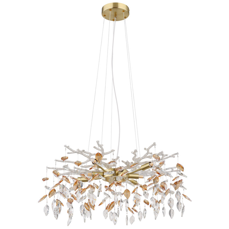 Annagret 8 - Light Pendant, Amber