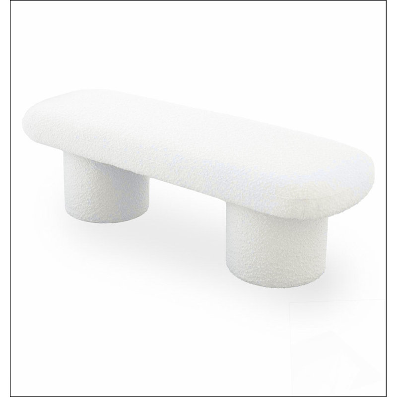 Banc Randolph Ivory Boucle
